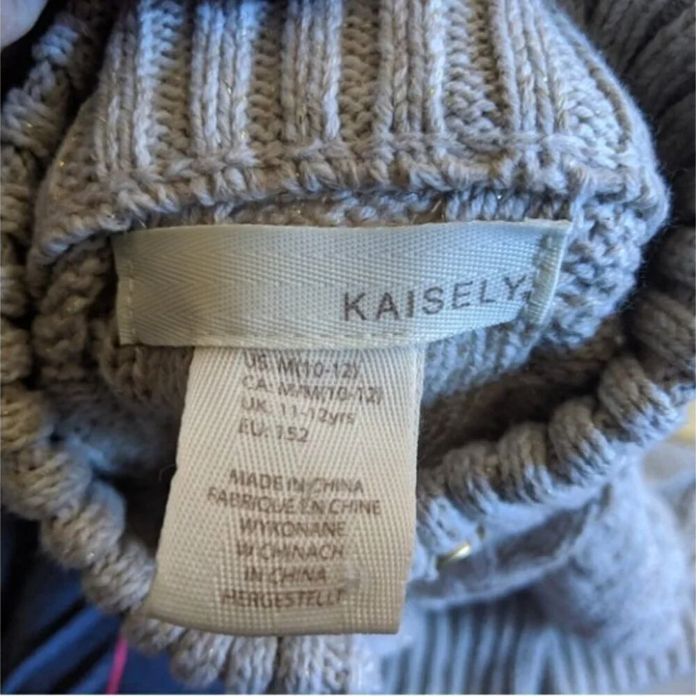 Kaisley Cardigan Sweater, Being Gold